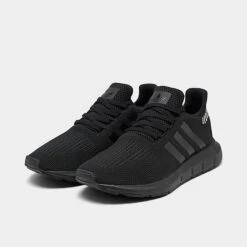 Women's Adidas Originals Swift Run Casual Shoes Core Black/Core Black/Core Black - FW5030 001 -Nikes Shoes Shop FW5030 001 P2