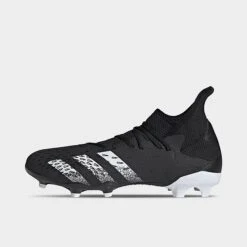 Adidas Predator Freak.3 Firm Ground Soccer Cleats Black/White/Black - FY1030 001