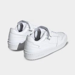 Women's Adidas Originals Forum Low Casual Shoes White/White/White - FZ6463 100 -Nikes Shoes Shop FZ6463 100 P4