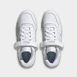Women's Adidas Originals Forum Low Casual Shoes White/White/White - FZ6463 100 -Nikes Shoes Shop FZ6463 100 P5