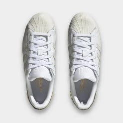 Women's Adidas Originals Superstar Casual Shoes White/Off White/Crystal White - FZ6583 100 12 Women's Adidas Originals Superstar Casual Shoes White/Off White/Crystal White - FZ6583 100 -Nikes Shoes Shop FZ6583 100 P5