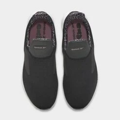 Women's Reebok DailyFit DMX Slip-On Casual Shoes Core Black/Infused Lilac/Ftwr White - GV8603 001 -Nikes Shoes Shop GV8603 001 P5