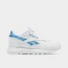 Women's Reebok Classic Leather Casual Shoes Footwear White/Footwear White/Essential Blue - GW4465 100 -Nikes Shoes Shop GW4465 100 P1
