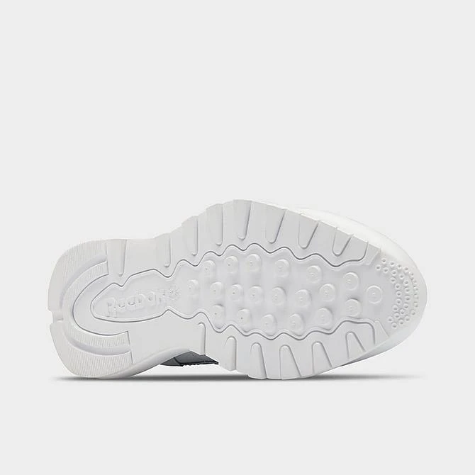 Women's Reebok Classic Leather Casual Shoes Footwear White/Footwear White/Essential Blue - GW4465 100 8 Women's Reebok Classic Leather Casual Shoes Footwear White/Footwear White/Essential Blue - GW4465 100 - Image 6