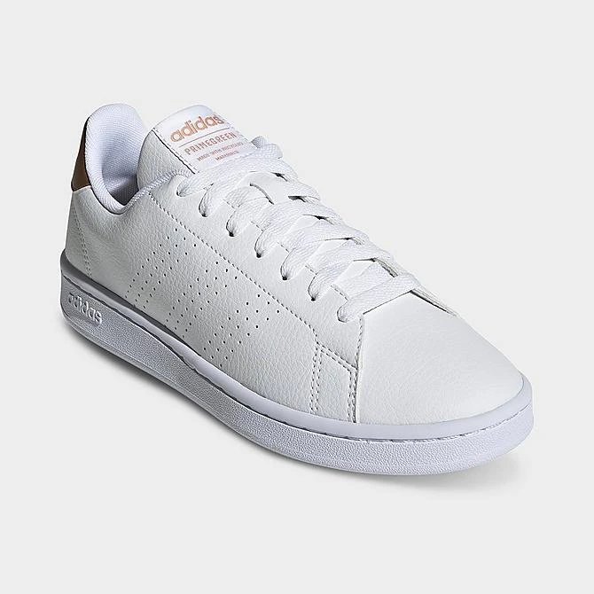 Women's Adidas Essentials Advantage Casual Shoes White/White/Copper Metallic - GW4845 100 4 Women's Adidas Essentials Advantage Casual Shoes White/White/Copper Metallic - GW4845 100 - Image 2
