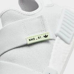 Women's Adidas Originals NMD_R1 Slip-On Casual Shoes White/White/Black - GW5699 100 -Nikes Shoes Shop GW5699 100 P3