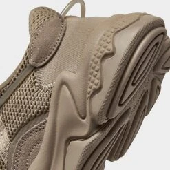 Women's Adidas Originals Ozweego Casual Shoes Charcoal Brown/Cream - GW9135 236 -Nikes Shoes Shop GW9135 236 P3