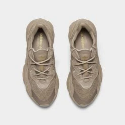 Women's Adidas Originals Ozweego Casual Shoes Charcoal Brown/Cream - GW9135 236 -Nikes Shoes Shop GW9135 236 P5