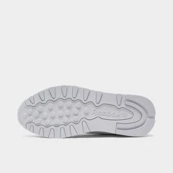 Women's Reebok Classic Leather Casual Shoes White/White/Pure Grey - GY0957 100 -Nikes Shoes Shop GY0957 100 P6
