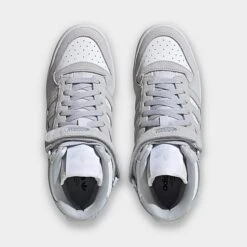 Women's Adidas Originals Forum Mid Casual Shoes Halo Blue/Halo Blue/White - GZ2609 454 -Nikes Shoes Shop GZ2609 454 P5