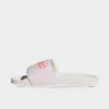 Women's Adidas Adilette Shower Slide Sandals Almost Pink/Acid Red/Chalk White - GZ5925 684 -Nikes Shoes Shop GZ5925 684 P1