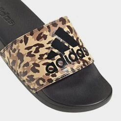Women's Adidas Adilette Comfort Slide Sandals Black/Black/Beam Pink - GZ6412 001 10 Women's Adidas Adilette Comfort Slide Sandals Black/Black/Beam Pink - GZ6412 001 -Nikes Shoes Shop GZ6412 001 P3