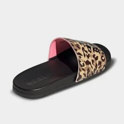 Women's Adidas Adilette Comfort Slide Sandals Black/Black/Beam Pink - GZ6412 001 11 Women's Adidas Adilette Comfort Slide Sandals Black/Black/Beam Pink - GZ6412 001 -Nikes Shoes Shop GZ6412 001 P4