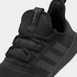 Women's Adidas Cloudfoam Pure 2.0 Running Shoes Black/Black/Grey - H04754 001 -Nikes Shoes Shop H04754 001 P3