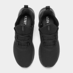 Women's Adidas Cloudfoam Pure 2.0 Running Shoes Black/Black/Grey - H04754 001 -Nikes Shoes Shop H04754 001 P5