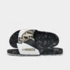 Hype Co. UCF Knights College Slydr Pro Slide Sandals Black/Gold/White - HCPROUCF 601