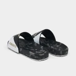 Hype Co. UCF Knights College Slydr Pro Slide Sandals Black/Gold/White - HCPROUCF 601 -Nikes Shoes Shop HCPROUCF 601 P4