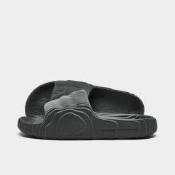 Adidas Originals Adilette 22 Slide Sandals Grey/Grey/Black - HP6522 026