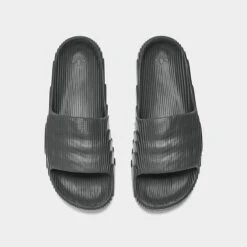 Adidas Originals Adilette 22 Slide Sandals Grey/Grey/Black - HP6522 026 -Nikes Shoes Shop HP6522 026 P5