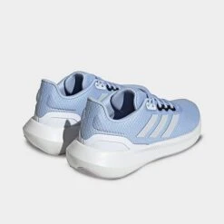 Women's Adidas Runfalcon 3 Running Shoes Blue Dawn/Zero Metallic/Silver Dawn - HP7555 450 -Nikes Shoes Shop HP7555 450 P4
