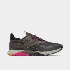 Women's Reebok Nano X2 TR Adventure Training Shoes Army Green/Core Black/Proud Pink - HP9078 364