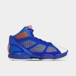 Adidas Adizero Rose 1.5 Restomod Basketball Shoes Blue/White/Team Semi Solar Orange - HQ1015 430