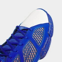 Adidas Adizero Rose 1.5 Restomod Basketball Shoes Blue/White/Team Semi Solar Orange - HQ1015 430 -Nikes Shoes Shop HQ1015 430 P3