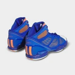 Adidas Adizero Rose 1.5 Restomod Basketball Shoes Blue/White/Team Semi Solar Orange - HQ1015 430 -Nikes Shoes Shop HQ1015 430 P4
