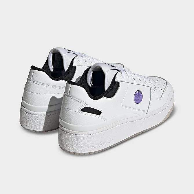 Women's Adidas Originals Forum Bold Casual Shoes White/Purple Rush/Black - HQ1991 100 6 Women's Adidas Originals Forum Bold Casual Shoes White/Purple Rush/Black - HQ1991 100 - Image 4