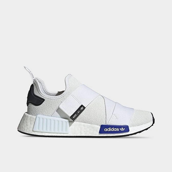 Women's Adidas Originals NMD_R1 Slip-On Casual Shoes White/Lucid Blue/Core Black - HQ4245 100 3 Women's Adidas Originals NMD_R1 Slip-On Casual Shoes White/Lucid Blue/Core Black - HQ4245 100