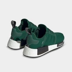 Women's Adidas Originals NMD_R1 Casual Shoes Dark Green/Black/White - HQ4280 302 -Nikes Shoes Shop HQ4280 302 P4