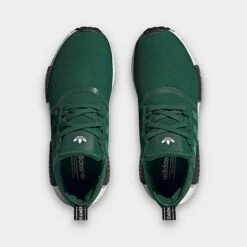 Women's Adidas Originals NMD_R1 Casual Shoes Dark Green/Black/White - HQ4280 302 -Nikes Shoes Shop HQ4280 302 P5