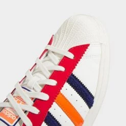 Women's Adidas Originals Superstar Casual Shoes Off White/Better Scarlet/Solar Red - HQ4403 100 -Nikes Shoes Shop HQ4403 100 P3