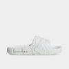 Adidas Originals Adilette 22 Slide Sandals Crystal White/Crystal White/Black - HQ4672 100
