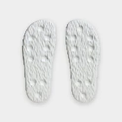 Adidas Originals Adilette 22 Slide Sandals Crystal White/Crystal White/Black - HQ4672 100 -Nikes Shoes Shop HQ4672 100 P6