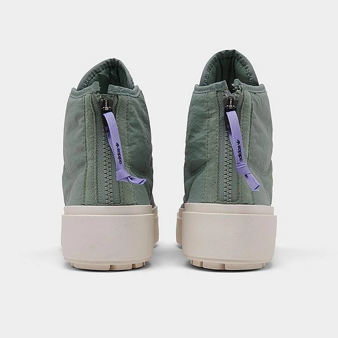 Women's Adidas Originals Nizza Bonega X Casual Shoes Silver Green/Core Black/Light Purple - HQ6042 338 6 Women's Adidas Originals Nizza Bonega X Casual Shoes Silver Green/Core Black/Light Purple - HQ6042 338 - Image 4