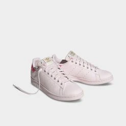 Women's Adidas Originals Stan Smith Casual Shoes Almost Pink/Almost Pink/Off White - HQ6669 684 -Nikes Shoes Shop HQ6669 684 P2