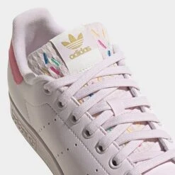Women's Adidas Originals Stan Smith Casual Shoes Almost Pink/Almost Pink/Off White - HQ6669 684 -Nikes Shoes Shop HQ6669 684 P3