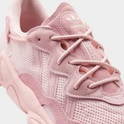Women's Adidas Originals Ozweego Casual Shoes Vapor Pink/Vapor Pink/Vapor Pink - HQ6682 686 -Nikes Shoes Shop HQ6682 686 P3