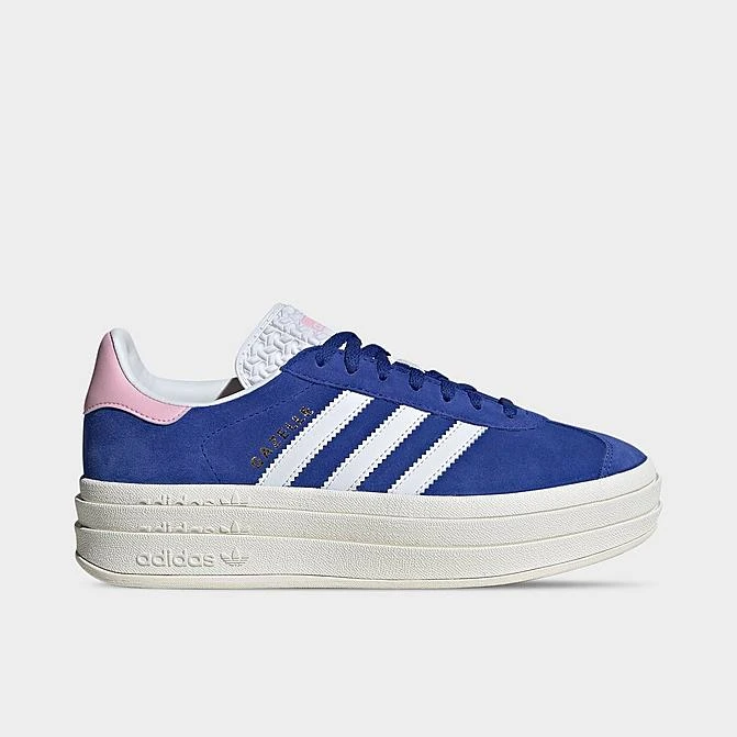 Women's Adidas Originals Gazelle Bold Casual Shoes True Pink/Semi Lucid Blue/White - HQ6894 681 2 Women's Adidas Originals Gazelle Bold Casual Shoes True Pink/Semi Lucid Blue/White - HQ6894 681