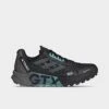 Women's Adidas Terrex Agravic Flow 2 GORE-TEX Trail Running Shoes Black/Grey/Dash Grey - HR1145 001
