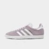 Women's Adidas Originals Gazelle Casual Shoes Silver Dawn/White/Black - ID7005 538 -Nikes Shoes Shop ID7005 538 P1