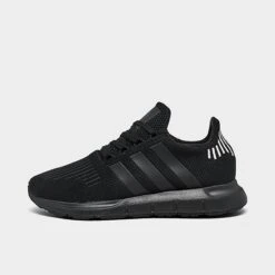 Women's Adidas Swift Run 1.0 Casual Shoes Black/Off White/Wonder White - IE7477Â 001