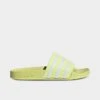Women's Adidas Originals Adilette Slide Sandals Pulse Yellow/White/Pulse Yellow - IE9616 735 1 Women's Adidas Originals Adilette Slide Sandals Pulse Yellow/White/Pulse Yellow - IE9616 735 -Nikes Shoes Shop IE9616 735 P1