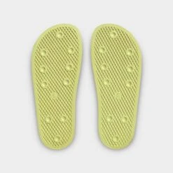 Women's Adidas Originals Adilette Slide Sandals Pulse Yellow/White/Pulse Yellow - IE9616 735 13 Women's Adidas Originals Adilette Slide Sandals Pulse Yellow/White/Pulse Yellow - IE9616 735 -Nikes Shoes Shop IE9616 735 P6