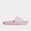 Women's Adidas Originals Adilette Slide Sandals Orchid Fusion/White/Orchid Fusion - IE9618 680 -Nikes Shoes Shop IE9618 680 P1