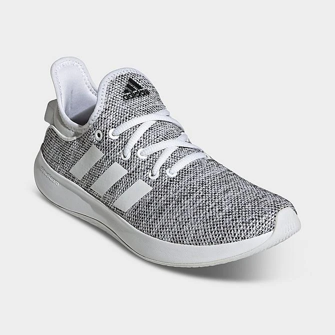 Women's Adidas Cloudfoam Pure SPW Casual Shoes White/White/Black - IF3393 100 4 Women's Adidas Cloudfoam Pure SPW Casual Shoes White/White/Black - IF3393 100 - Image 2