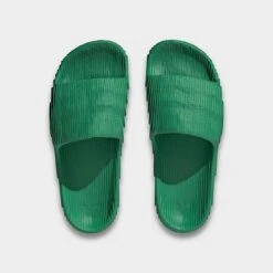 Adidas Originals Adilette 22 Slide Sandals Green/White/Green - IF5395 100 -Nikes Shoes Shop IF5395 100 P5