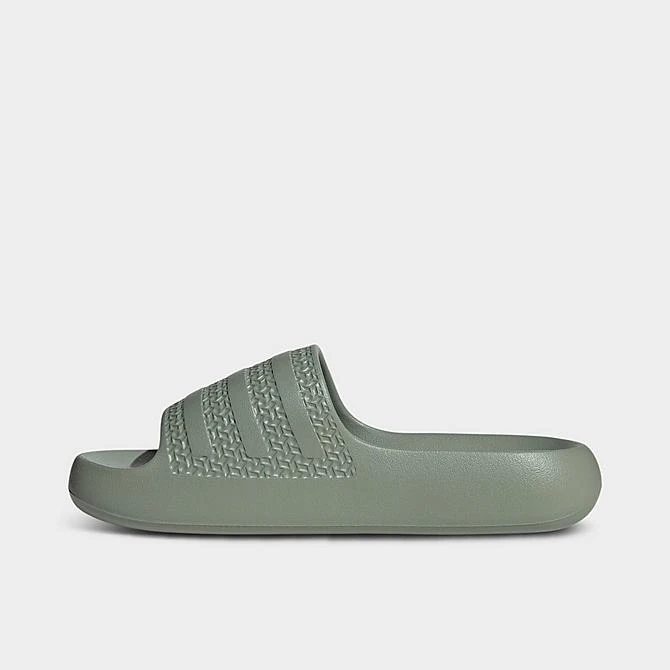 Women's Adidas Originals Adilette Ayoon Slide Sandals Silver Green/Collegiate Green/Silver Green - IF7618 338 5 Women's Adidas Originals Adilette Ayoon Slide Sandals Silver Green/Collegiate Green/Silver Green - IF7618 338 - Image 3