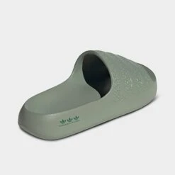 Women's Adidas Originals Adilette Ayoon Slide Sandals Silver Green/Collegiate Green/Silver Green - IF7618 338 11 Women's Adidas Originals Adilette Ayoon Slide Sandals Silver Green/Collegiate Green/Silver Green - IF7618 338 -Nikes Shoes Shop IF7618 338 P4
